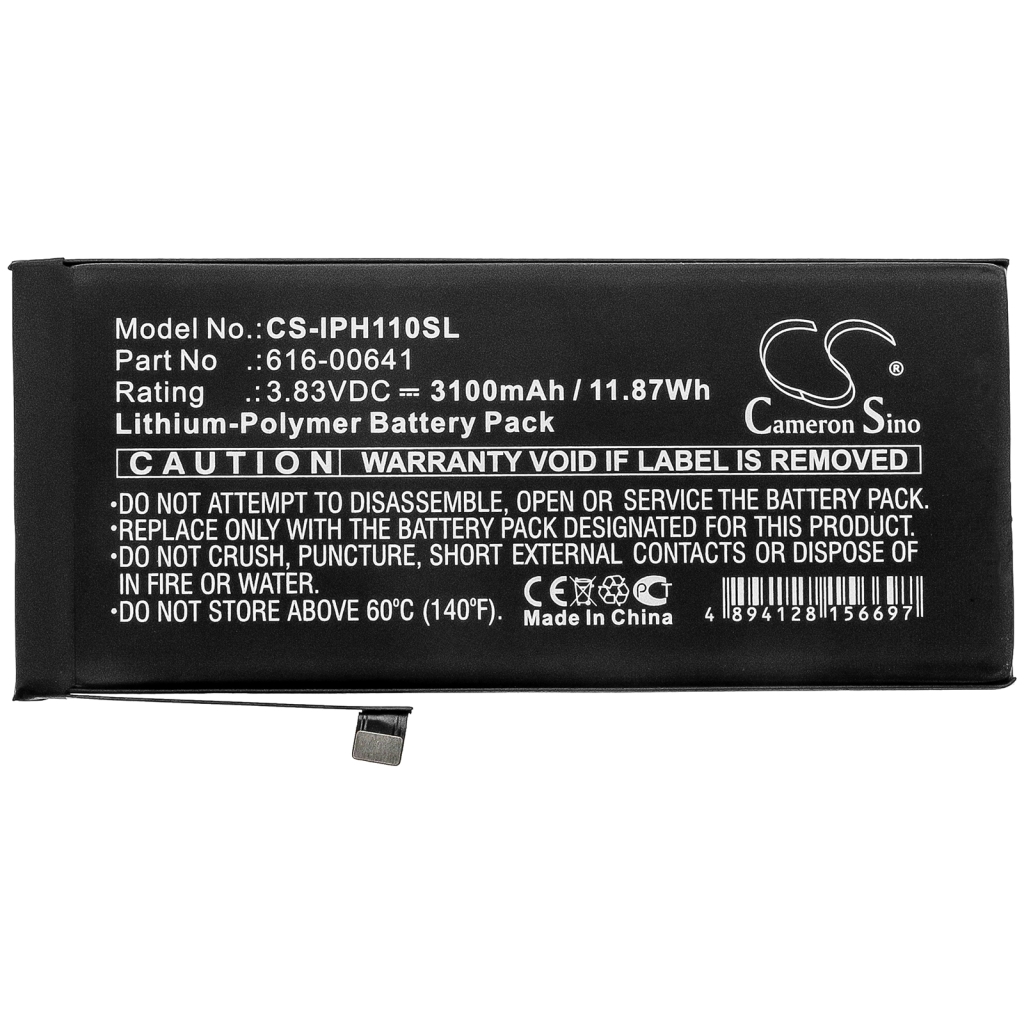Batteria del telefono cellulare Apple CS-IPH110SL