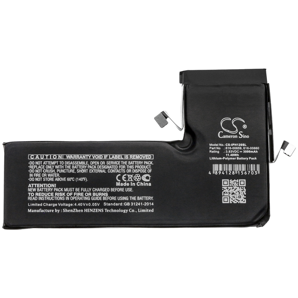 Batterie Sostituisce 616-00659