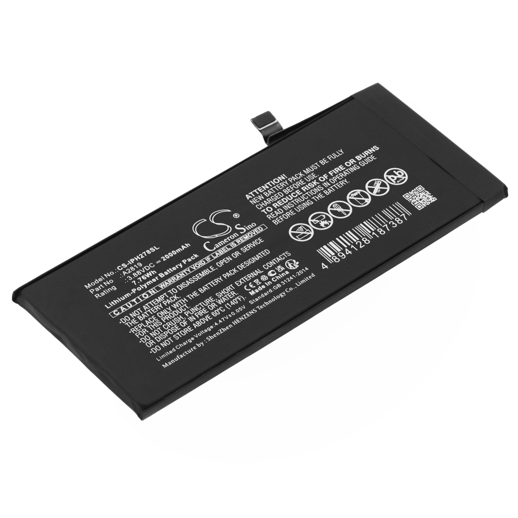 Batteria del telefono cellulare Apple CS-IPH278SL