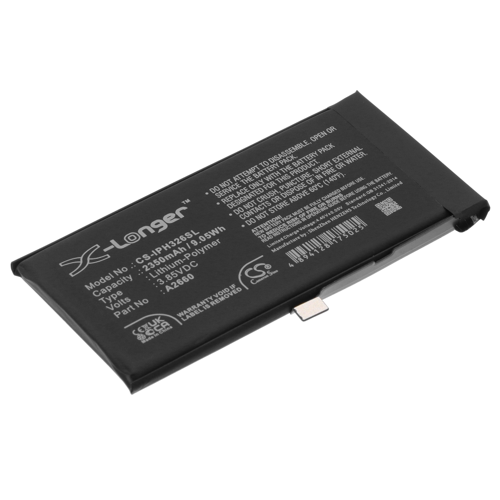 Batteria del telefono cellulare Apple CS-IPH326SL