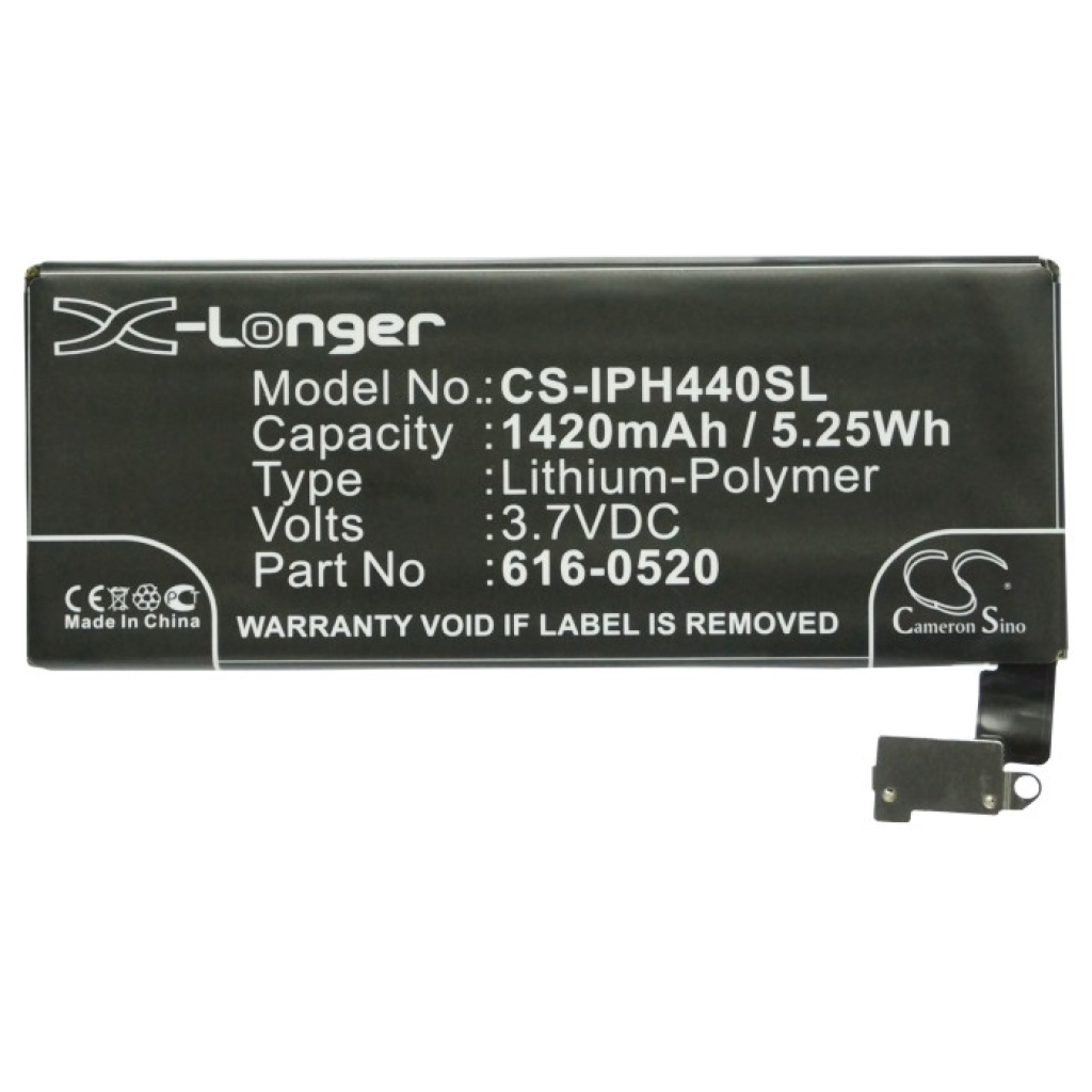 Batteria del telefono cellulare Apple CS-IPH440SL