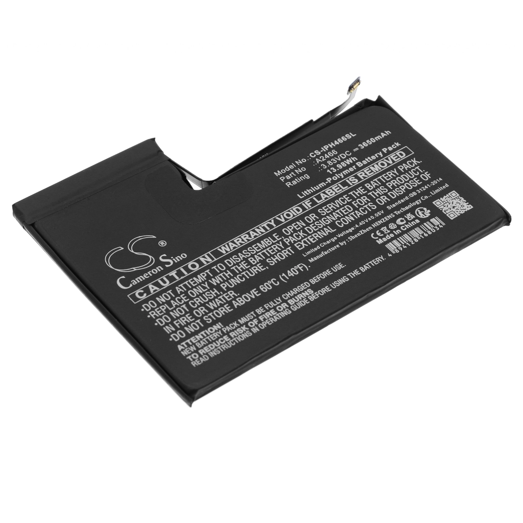 Batterie Batteria del telefono cellulare CS-IPH466SL
