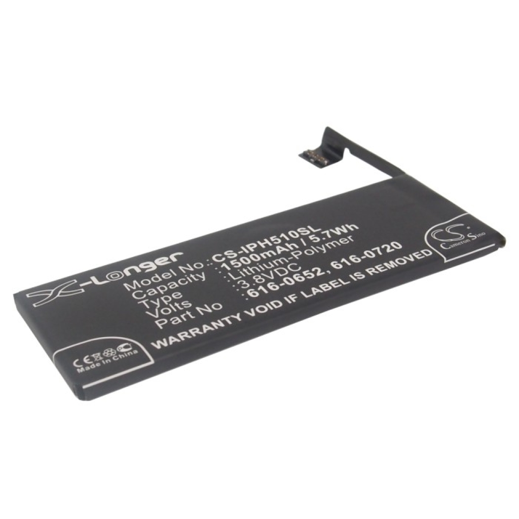 Batteria del telefono cellulare Apple CS-IPH510SL