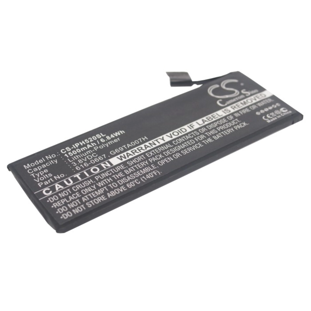 Batteria del telefono cellulare Apple CS-IPH520SL