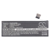Batteria del telefono cellulare Apple CS-IPH520SL
