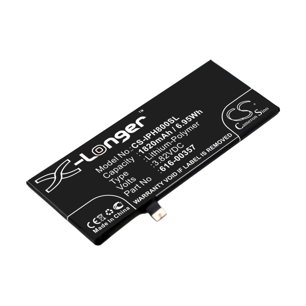 Batterie Batteria del telefono cellulare CS-IPH800SL