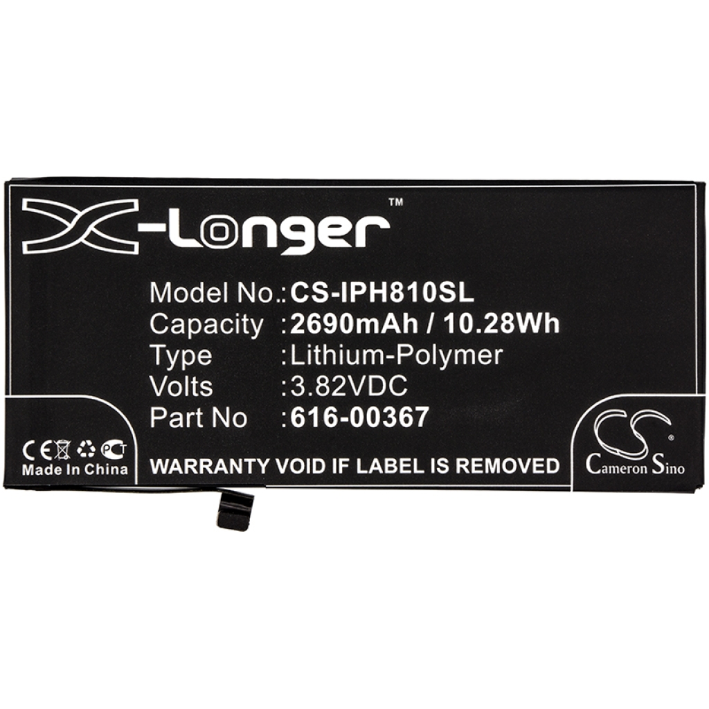 Batteria del telefono cellulare Apple CS-IPH810SL