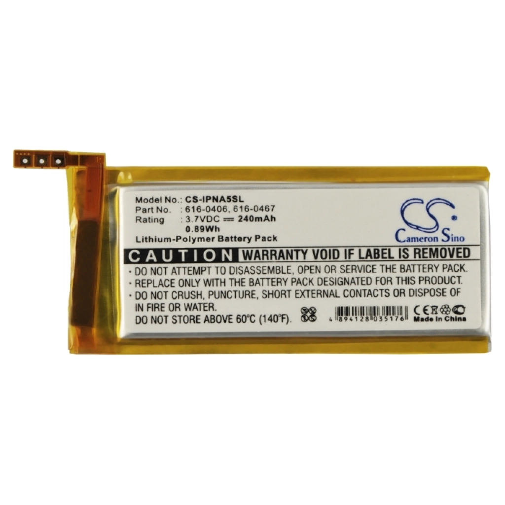Batterie Sostituisce 616-0467