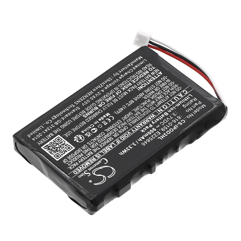 Batterie Batteria MP3, MP4, PMP CS-IPOD3HL