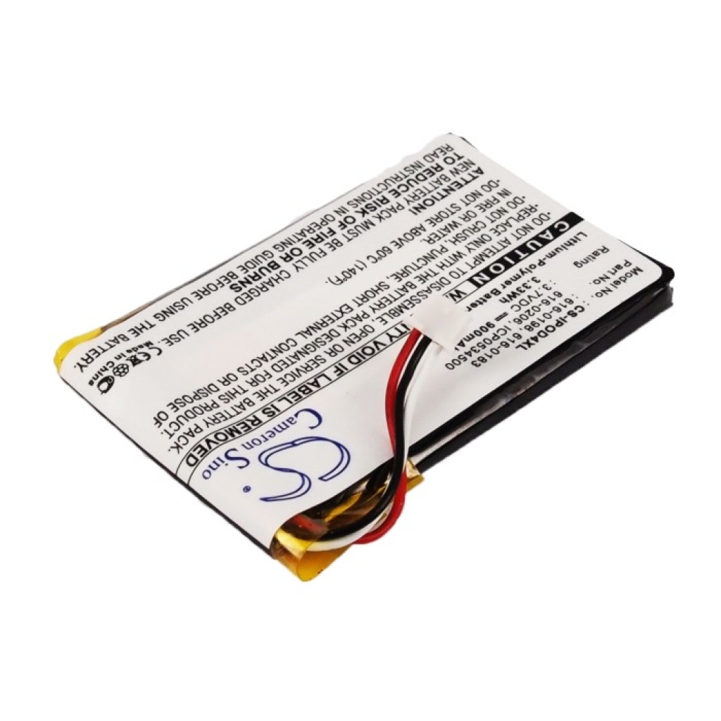 Batterie Batteria MP3, MP4, PMP CS-IPOD4XL
