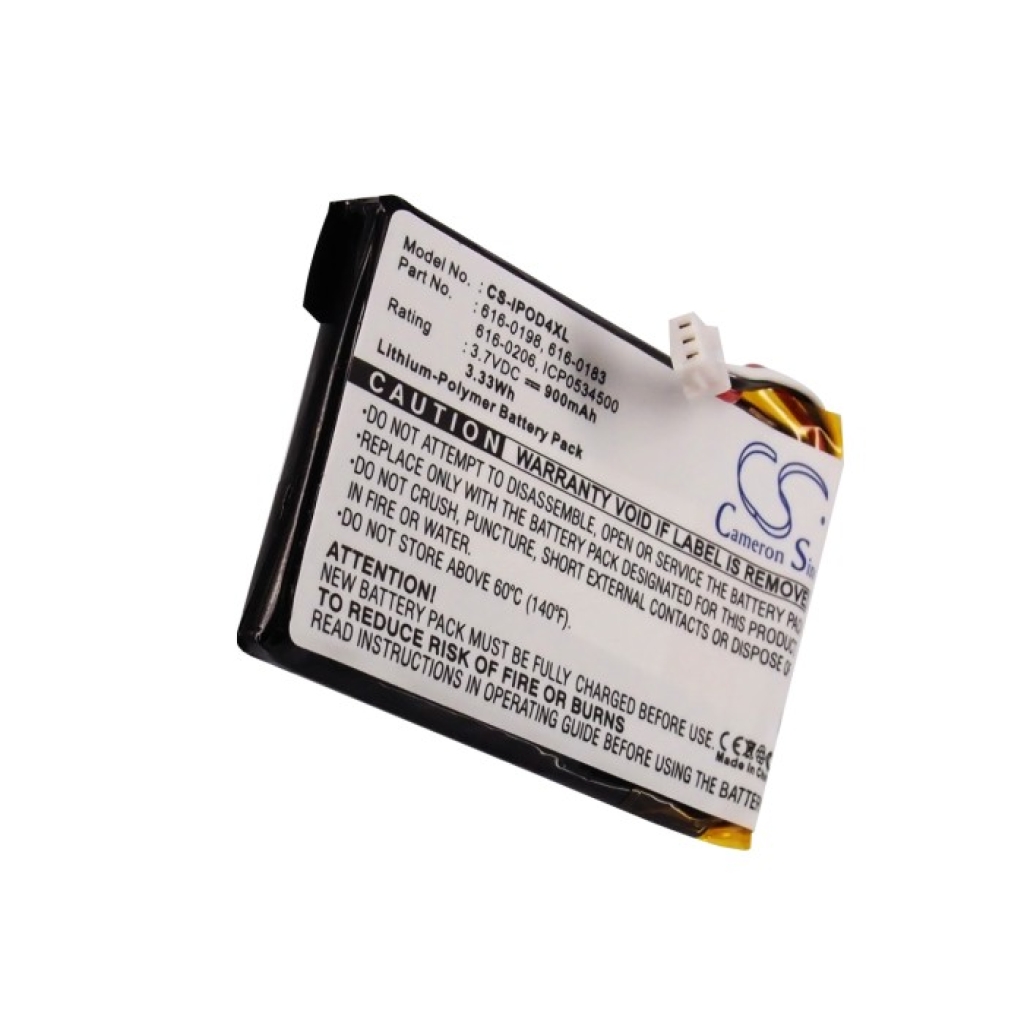 Batterie Batteria MP3, MP4, PMP CS-IPOD4XL