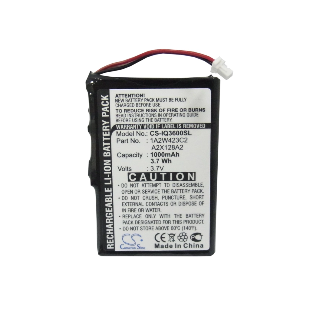Batteria GPS, navigatore Garmin CS-IQ3600SL