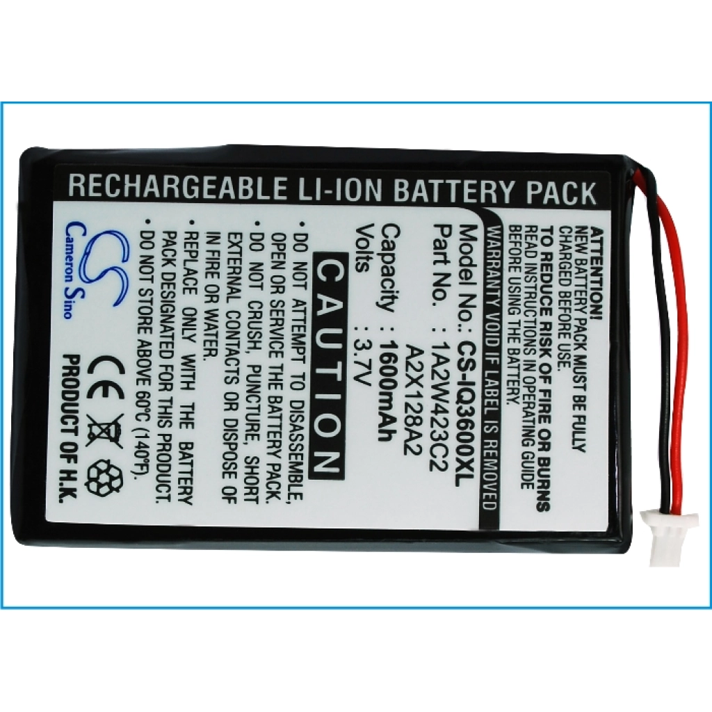 Batteria GPS, navigatore BTI CS-IQ3600XL