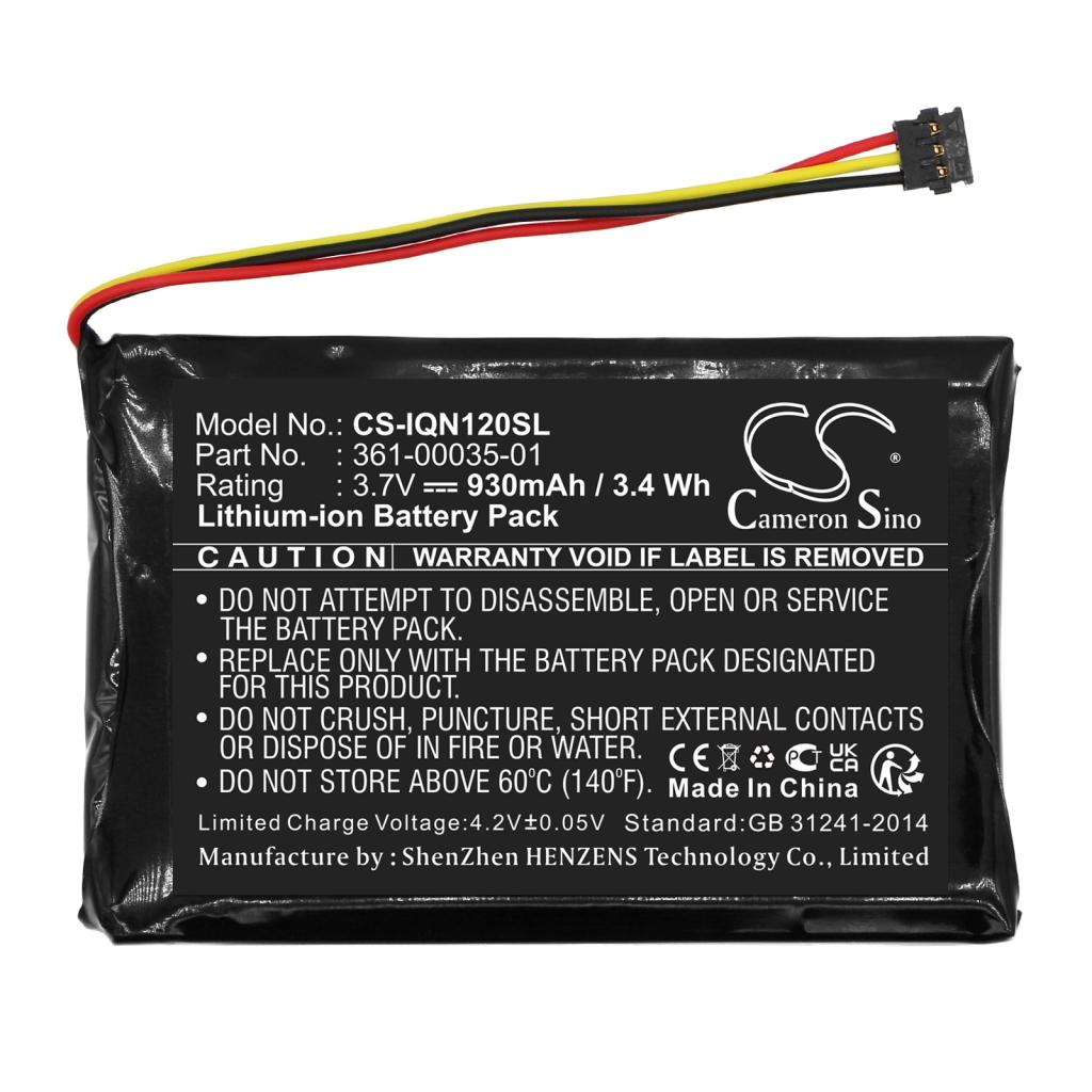 Sostituzione della batteria compatibile per Garmin 361-00035-01