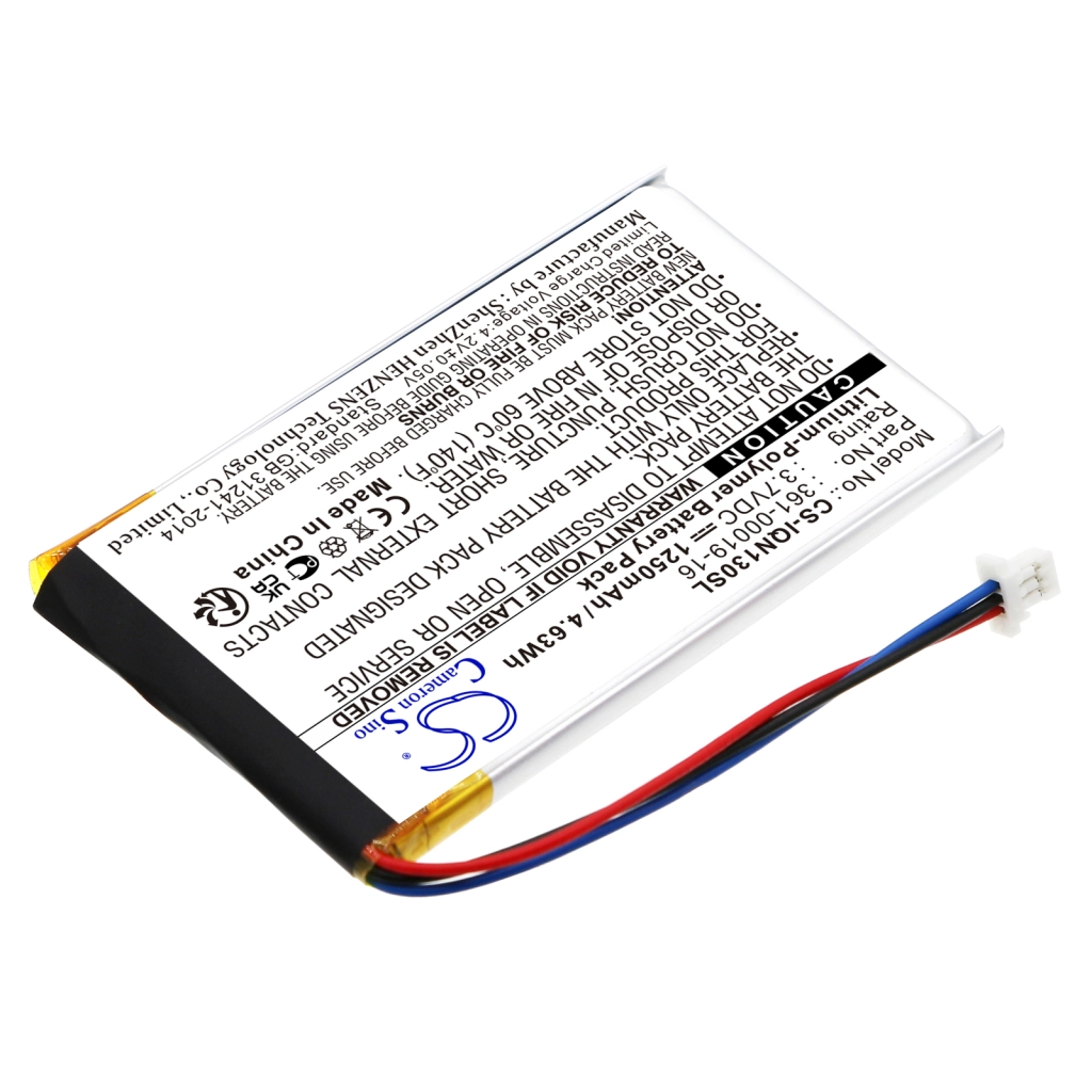 Batteria GPS, navigatore Garmin Nuvi 1370 (CS-IQN130SL)