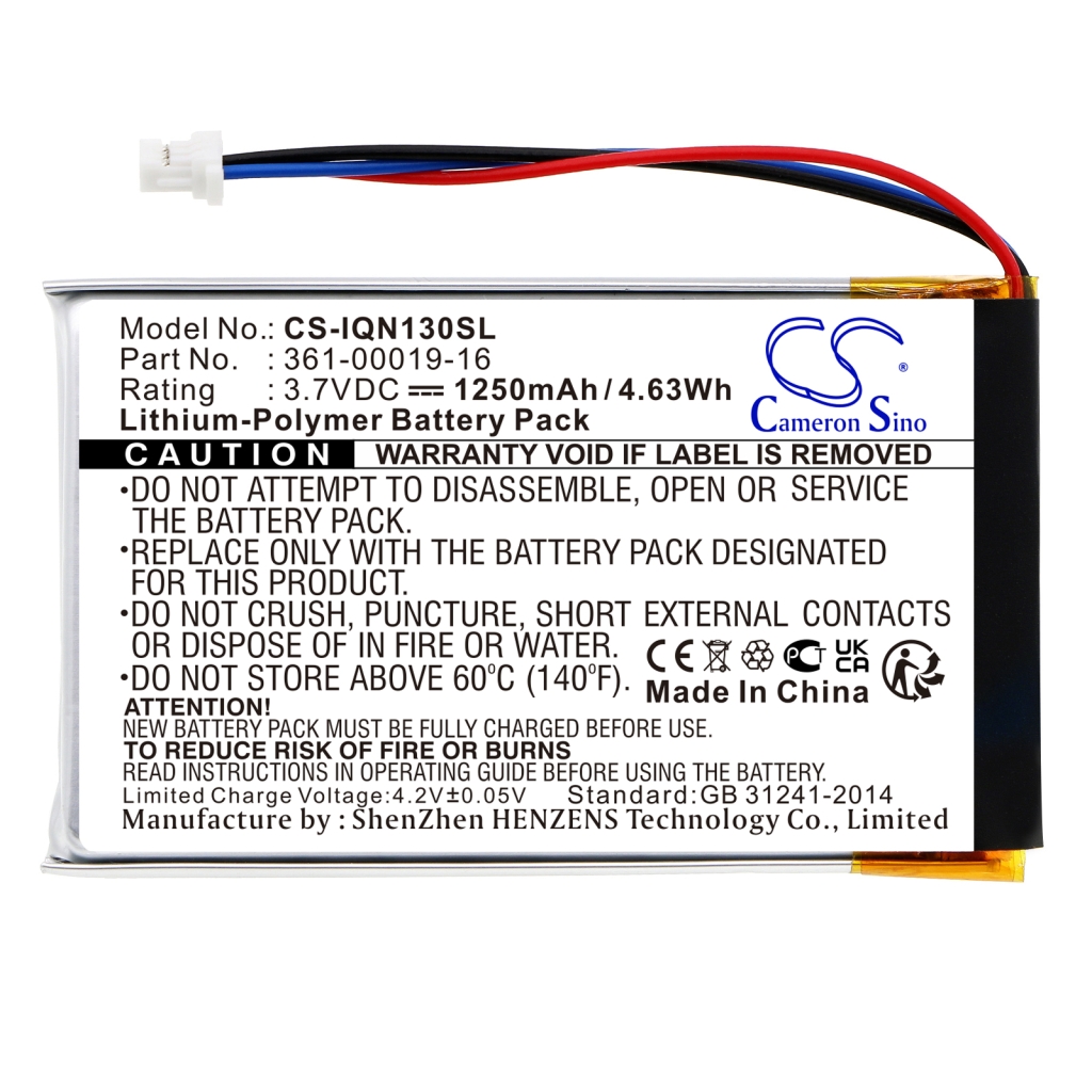 Batteria GPS, navigatore Garmin CS-IQN130SL