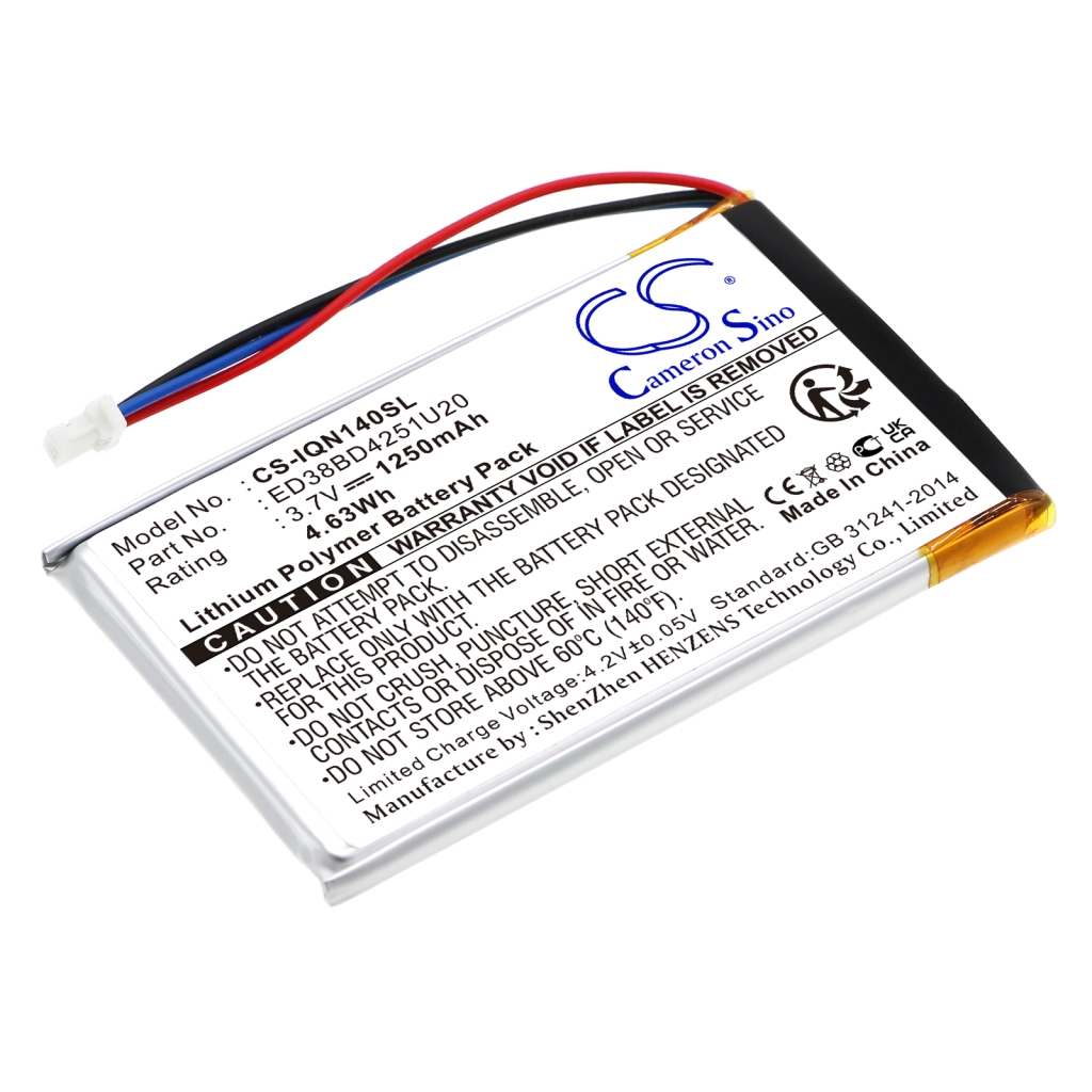 Sostituzione della batteria compatibile per Garmin ED38BD4251U20