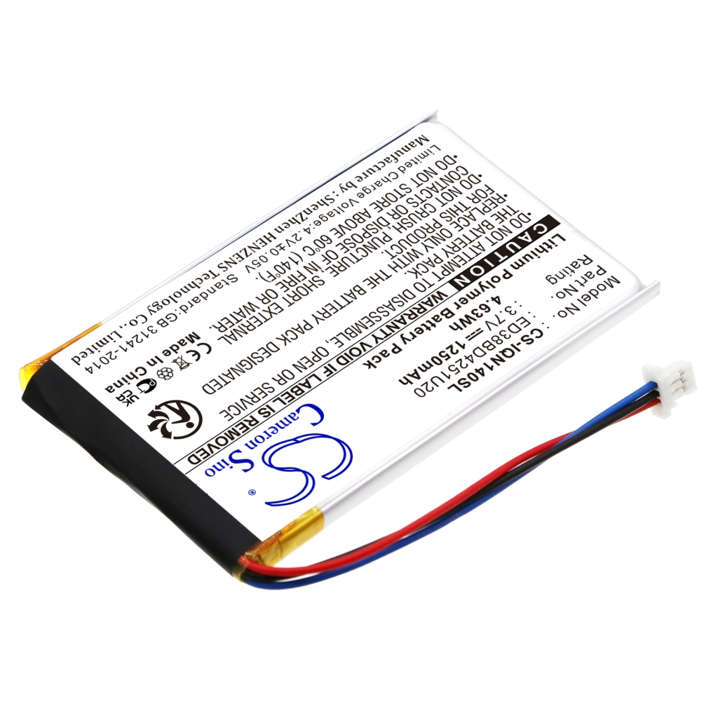 Sostituzione della batteria compatibile per Garmin ED38BD4251U20