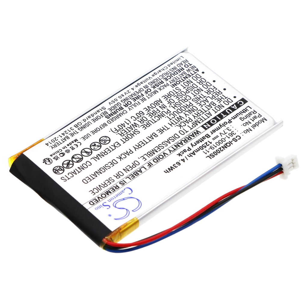 Batteria GPS, navigatore Garmin CS-IQN200SL