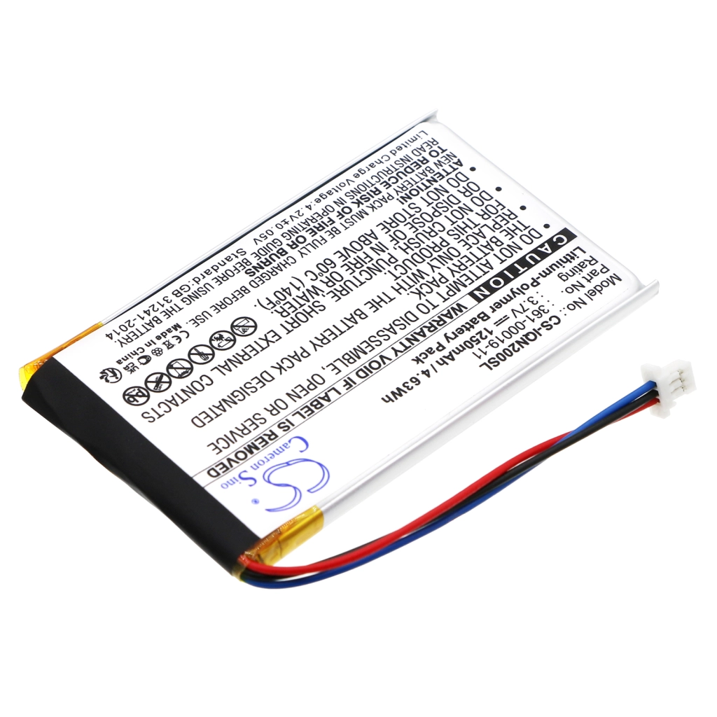 Batteria GPS, navigatore Garmin CS-IQN200SL