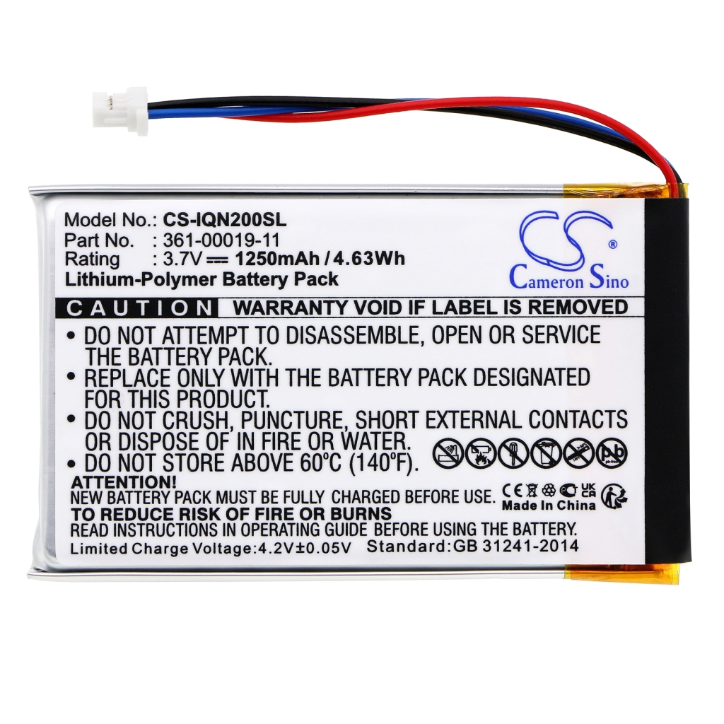 Batteria GPS, navigatore Garmin CS-IQN200SL
