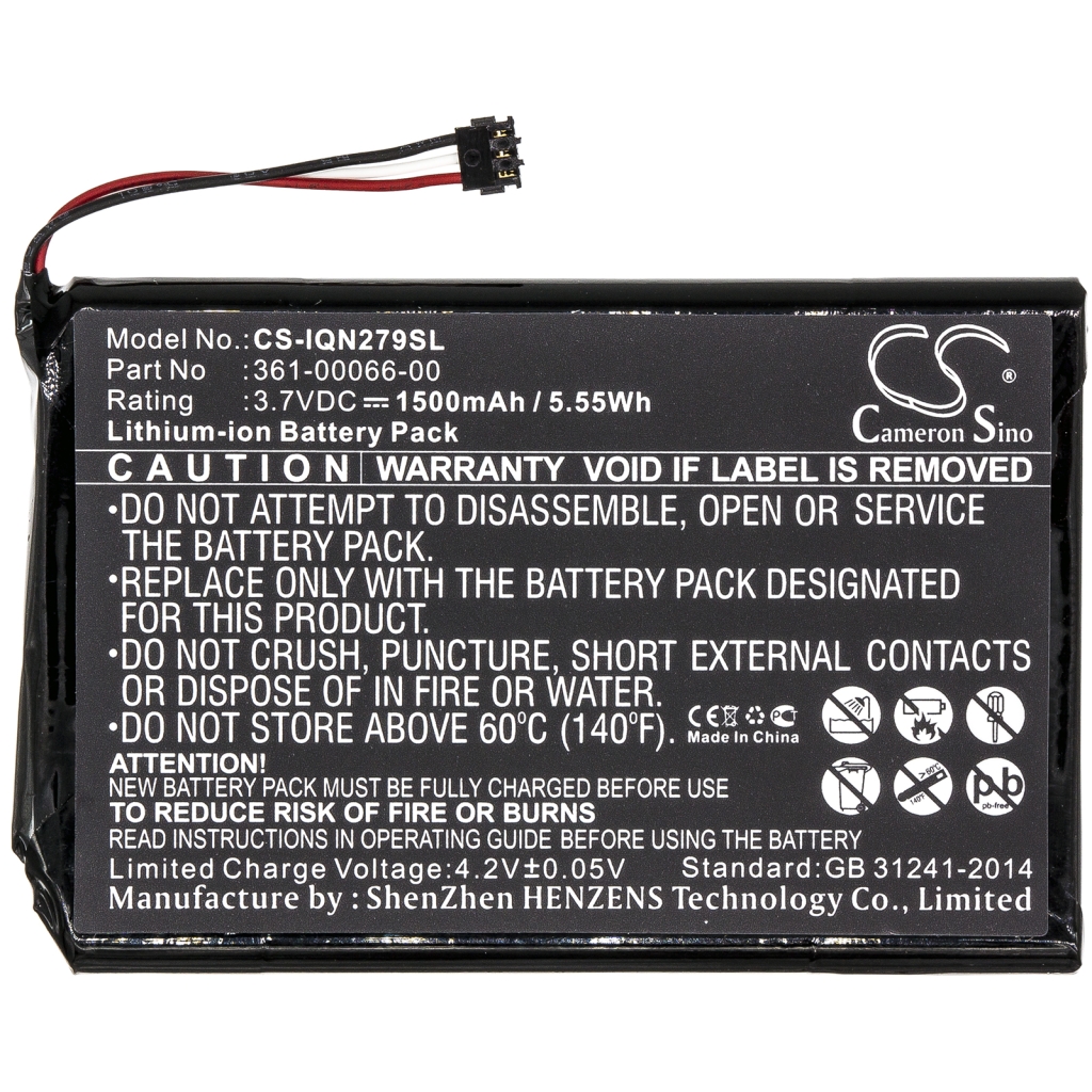 Batteria GPS, navigatore Garmin CS-IQN279SL
