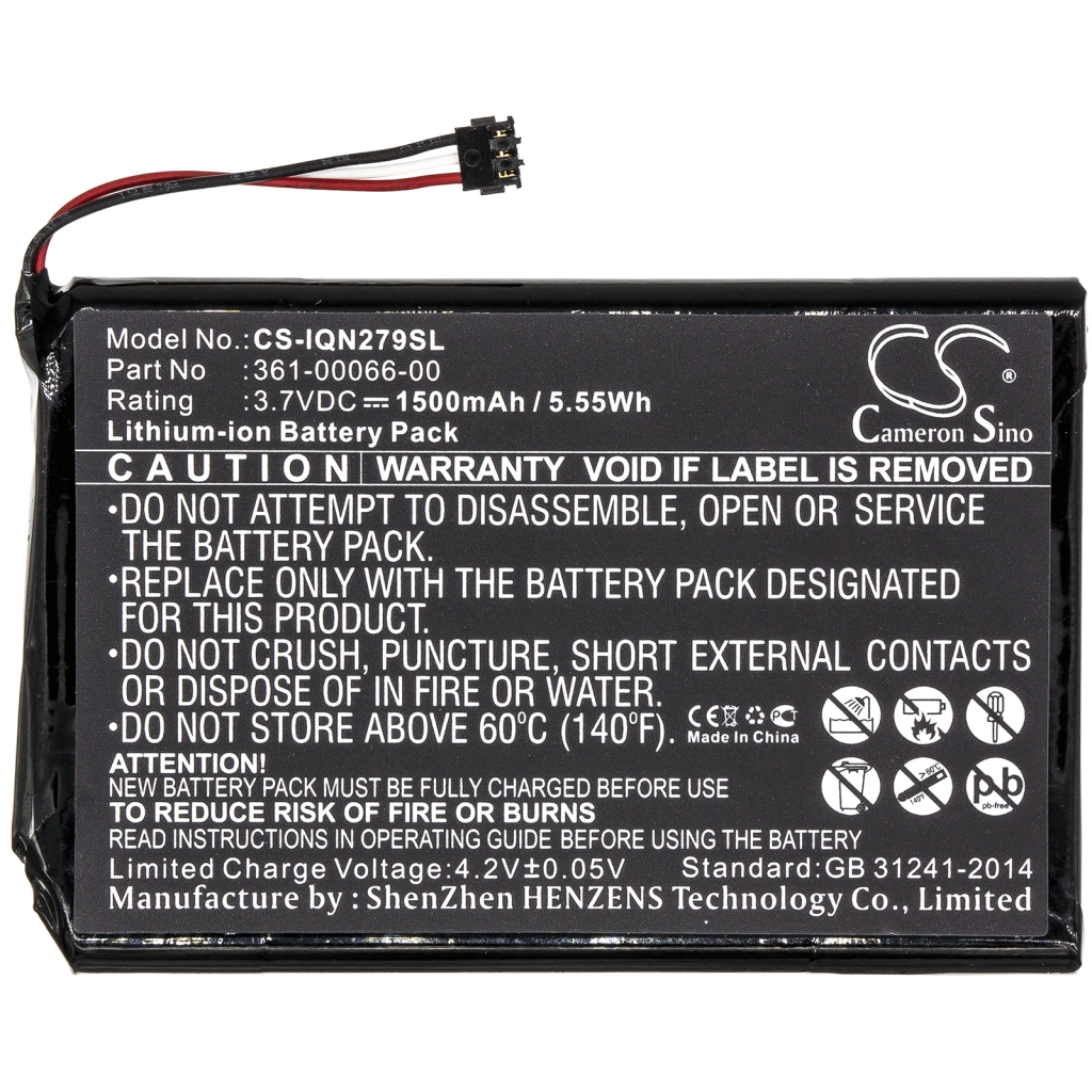 Batteria GPS, navigatore Garmin NuviCam LMTHD (CS-IQN279SL)