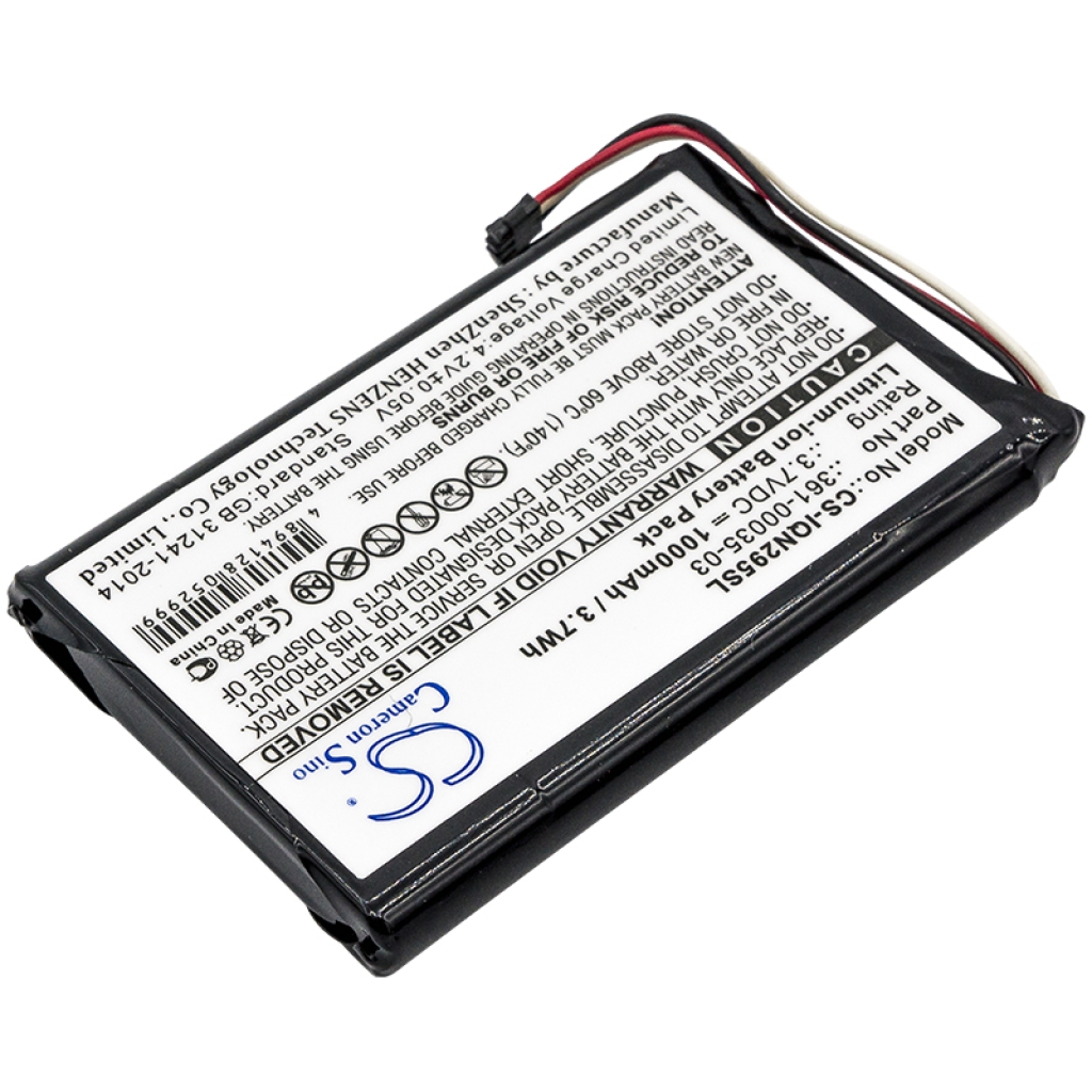 Batteria GPS, navigatore Garmin CS-IQN295SL