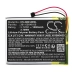 Batteria GPS, navigatore Garmin Nuvi 3450LM (CS-IQN340SL)