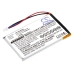 Batteria GPS, navigatore Garmin Nuvi 465LTM (CS-IQN460SL)