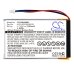 Batteria GPS, navigatore Garmin Nuvi 465T (CS-IQN460SL)