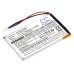 Batteria GPS, navigatore Garmin Nuvi 760T (CS-IQN760SL)