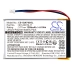 Batteria GPS, navigatore Garmin Nuvi 760T (CS-IQN760SL)