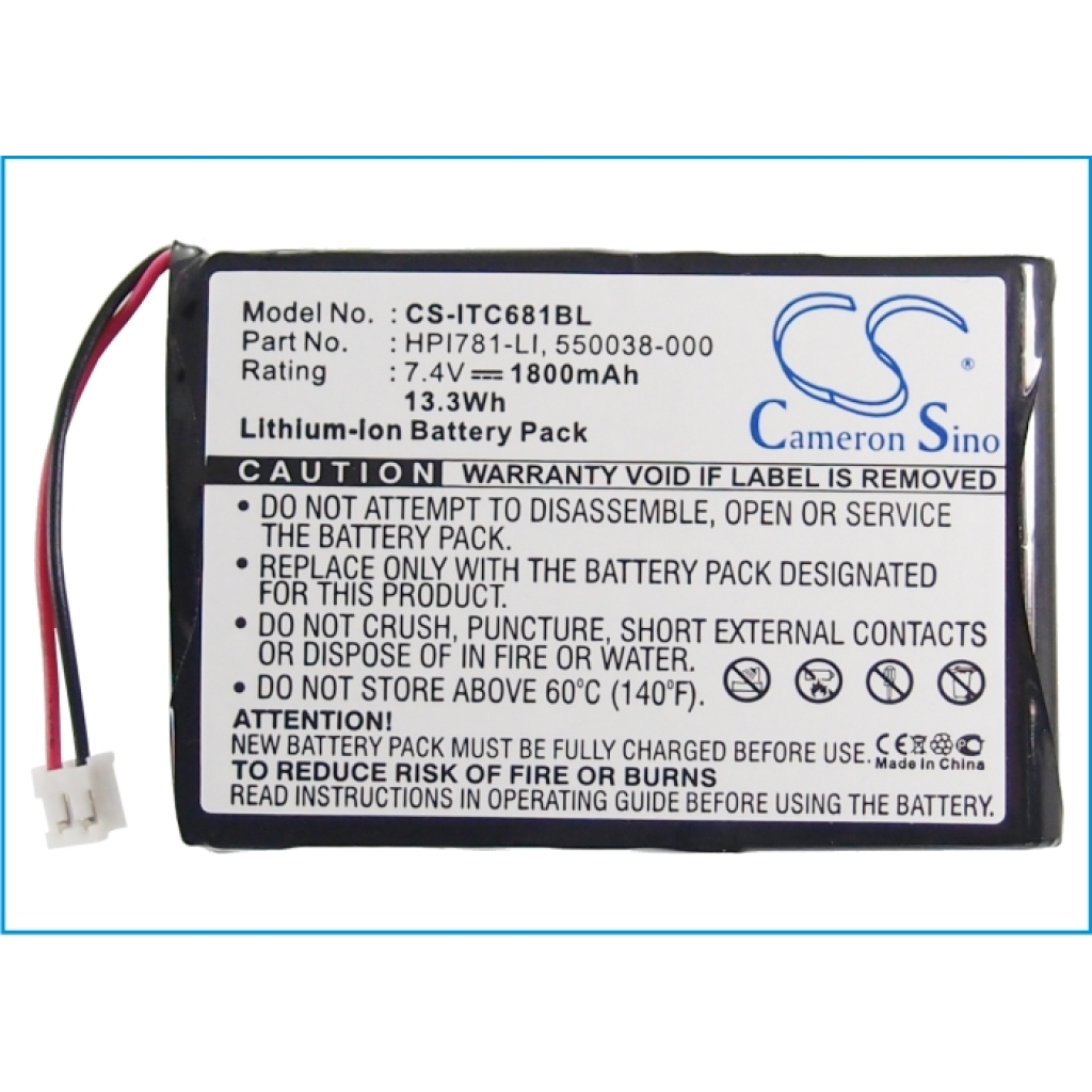 Batterie Sostituisce 550038-000