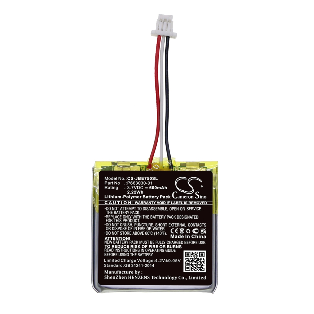 Sostituzione della batteria compatibile per Jbl P663030-01