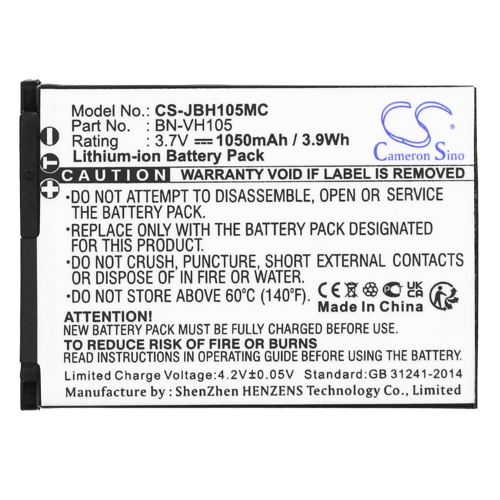 Camera Battery JVC CS-JBH105MC