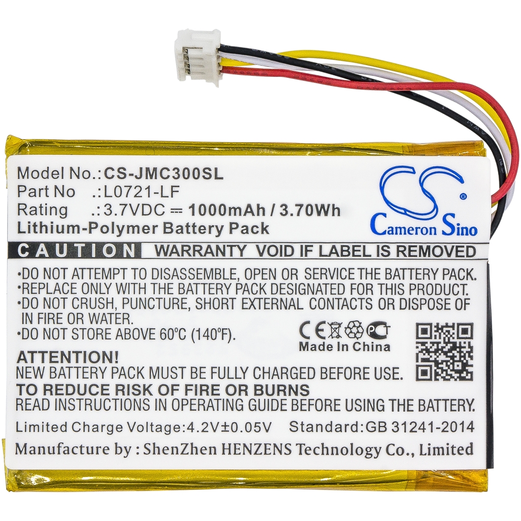 Sostituzione della batteria compatibile per Jbl L0721-LF
