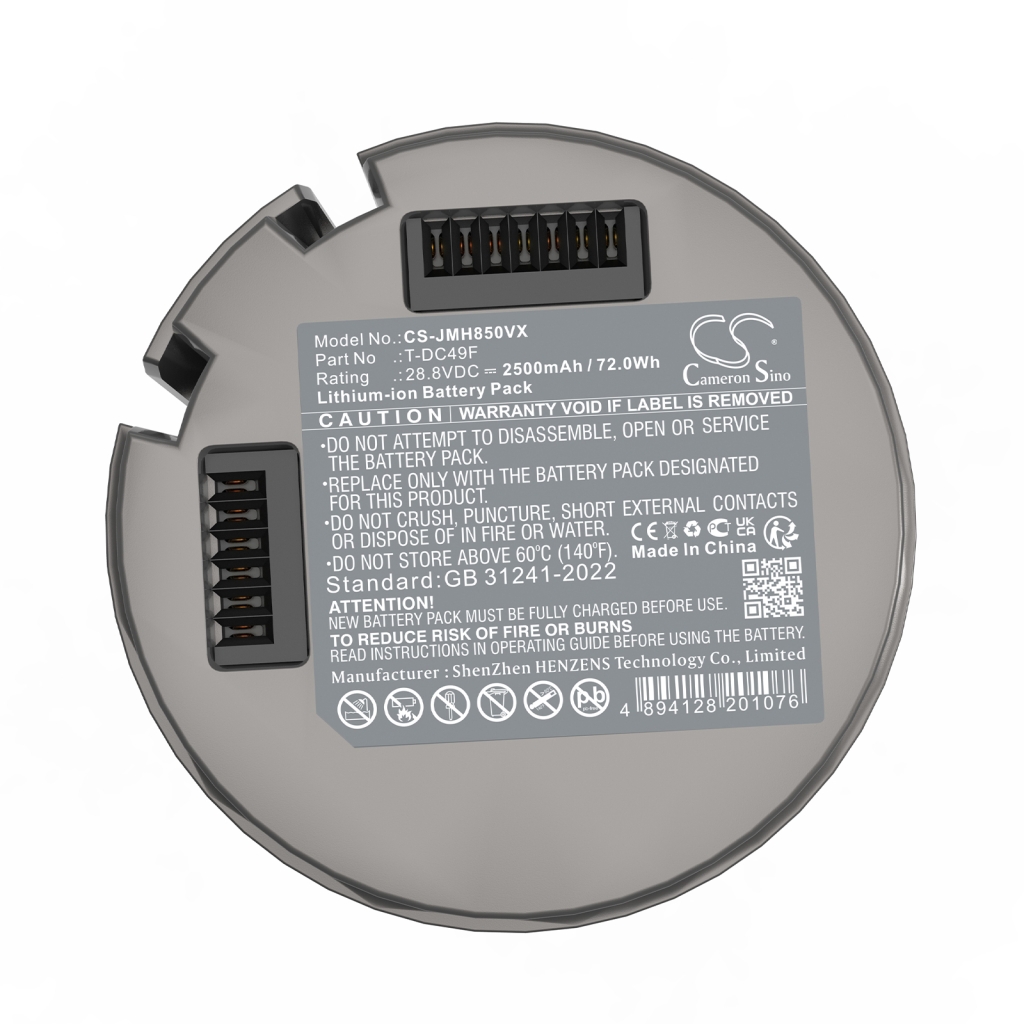 Batterie Sostituisce T-DC49F