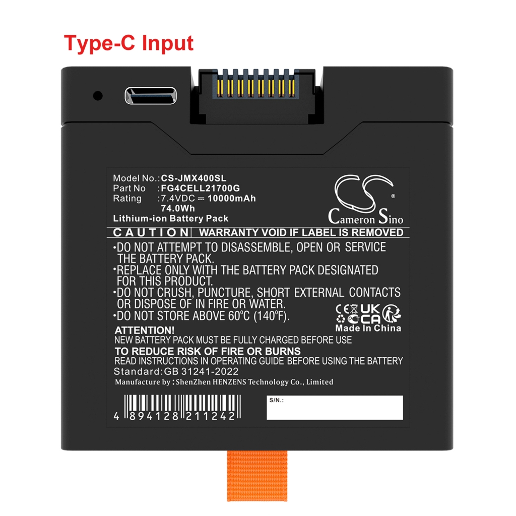 Battery Replaces FG4CELL21700G