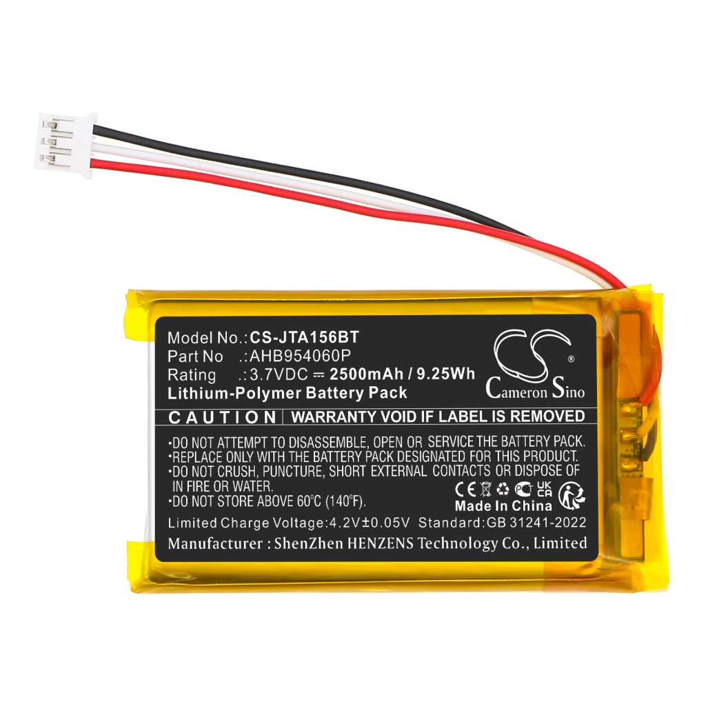 Batteria per telecamera di sicurezza domestica Jablotron CS-JTA156BT