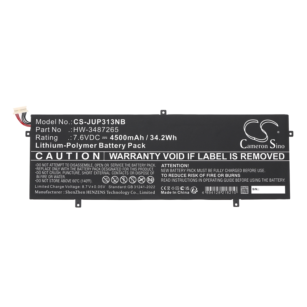 Batteria notebook Jumper EZbook 3 Pro 13.3 (CS-JUP313NB)