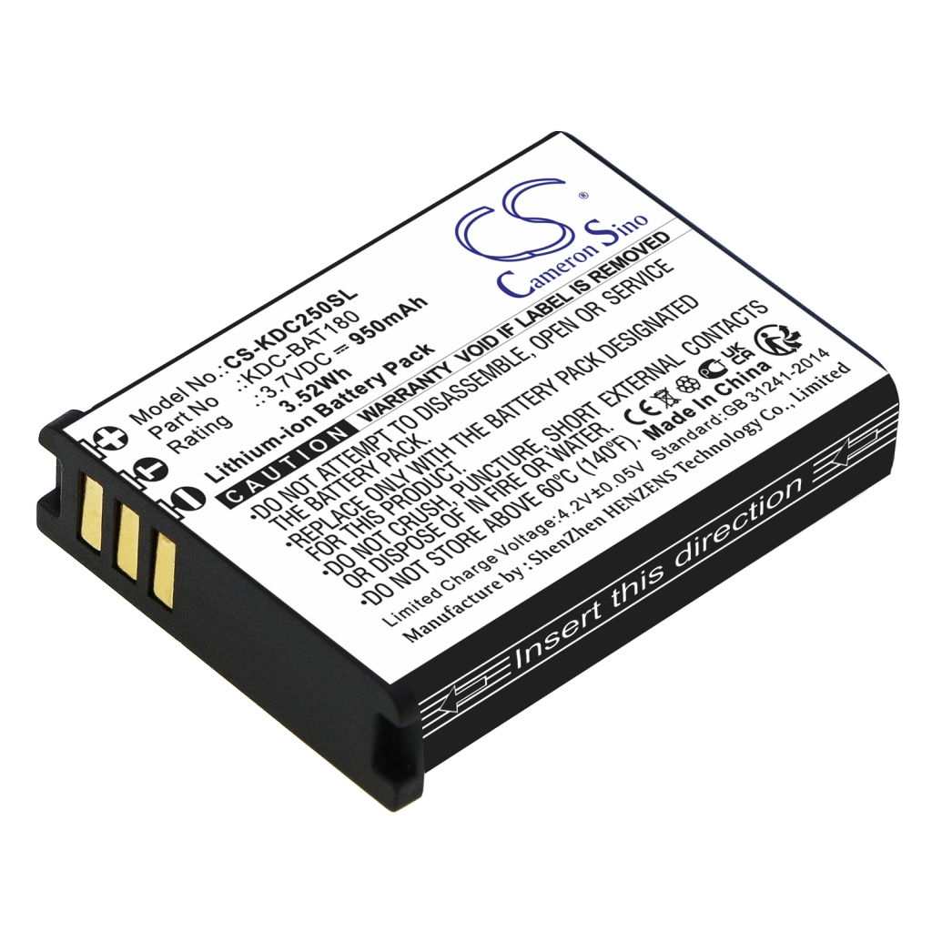 Batterie Codice a barre, batteria dello scanner CS-KDC250SL