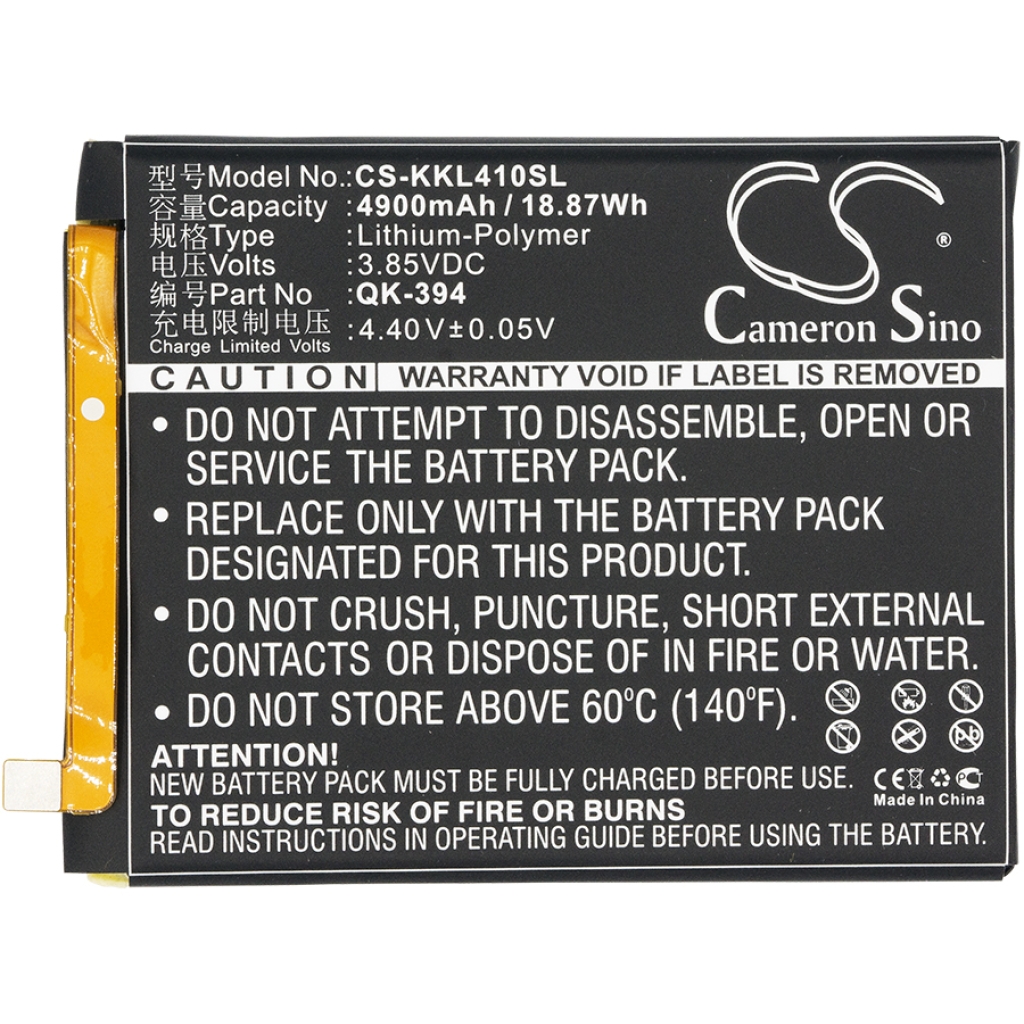 Sostituzione della batteria compatibile per 360 QK-394