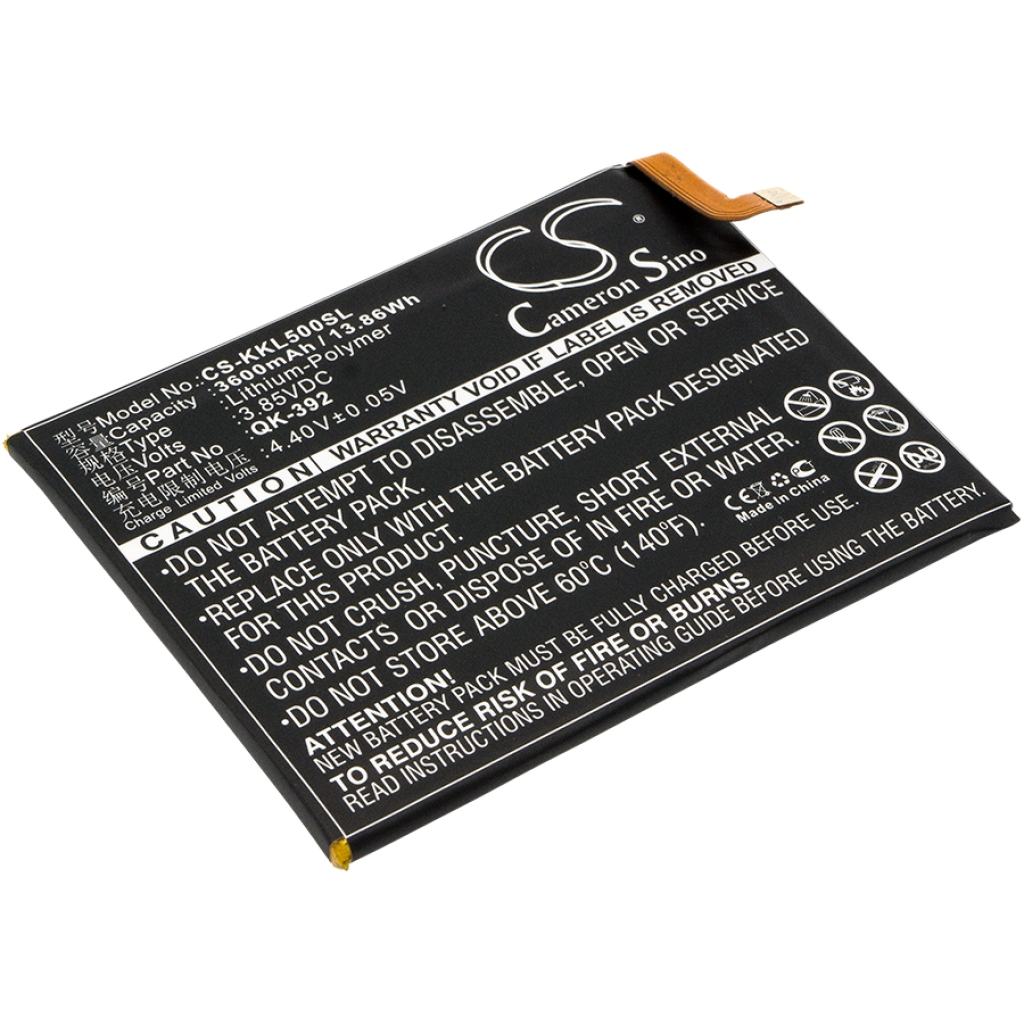 Batterie Batteria del telefono cellulare CS-KKL500SL
