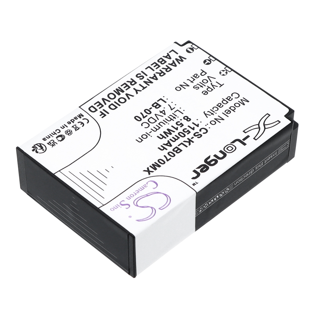 Batteria della fotocamera KODAK CS-KLB070MX