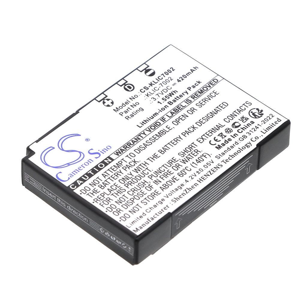Batteria Sostituisce KLIC-7002