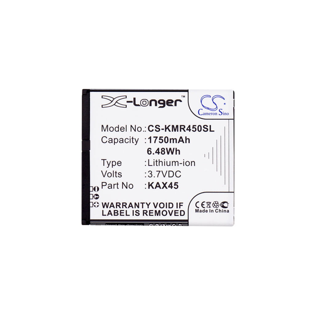 Batterie Sostituisce KAX45-XJFA007879