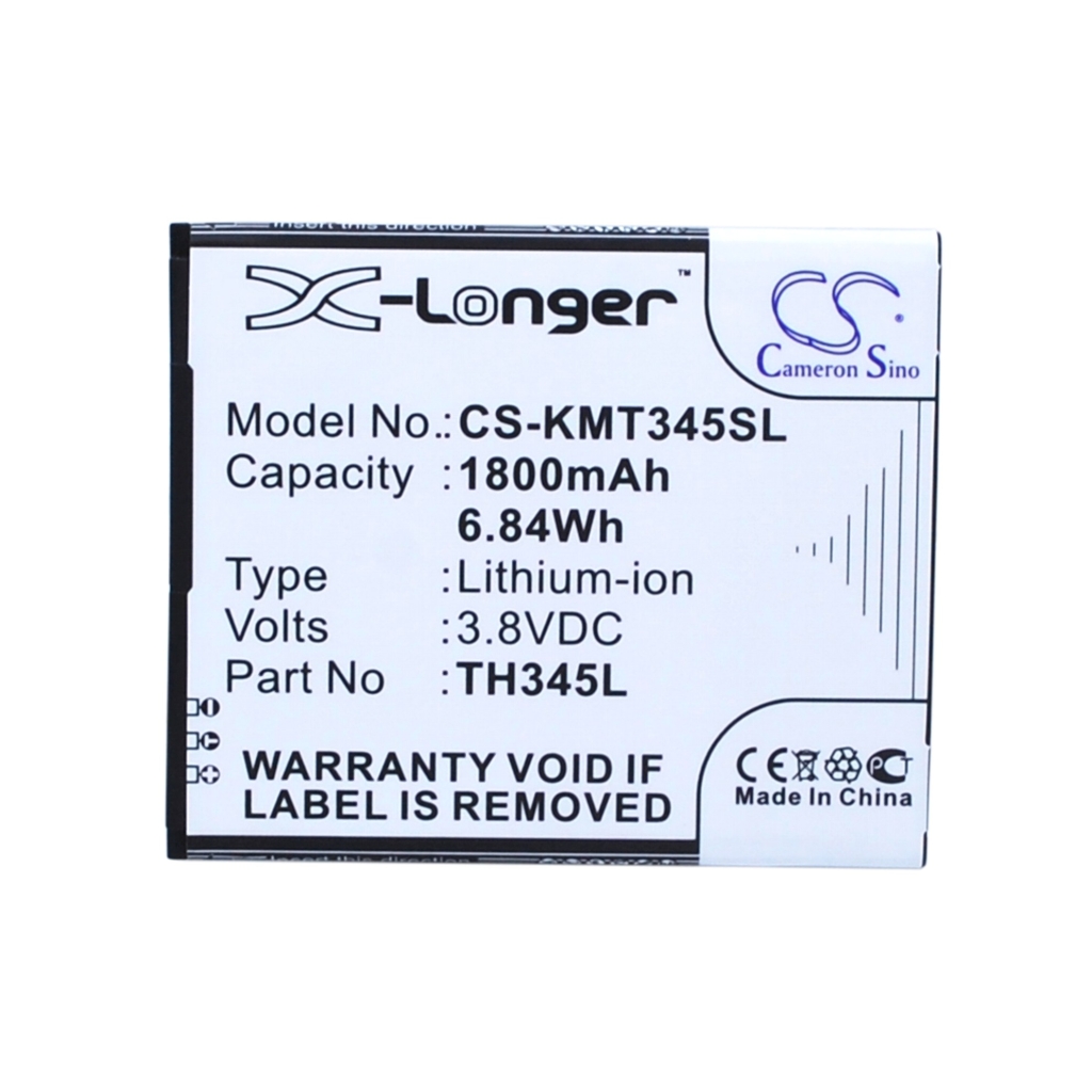 Batterie Sostituisce TH345L-XDFBK0002256