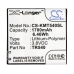 Batterie Sostituisce TR540-HSHCJ0002088