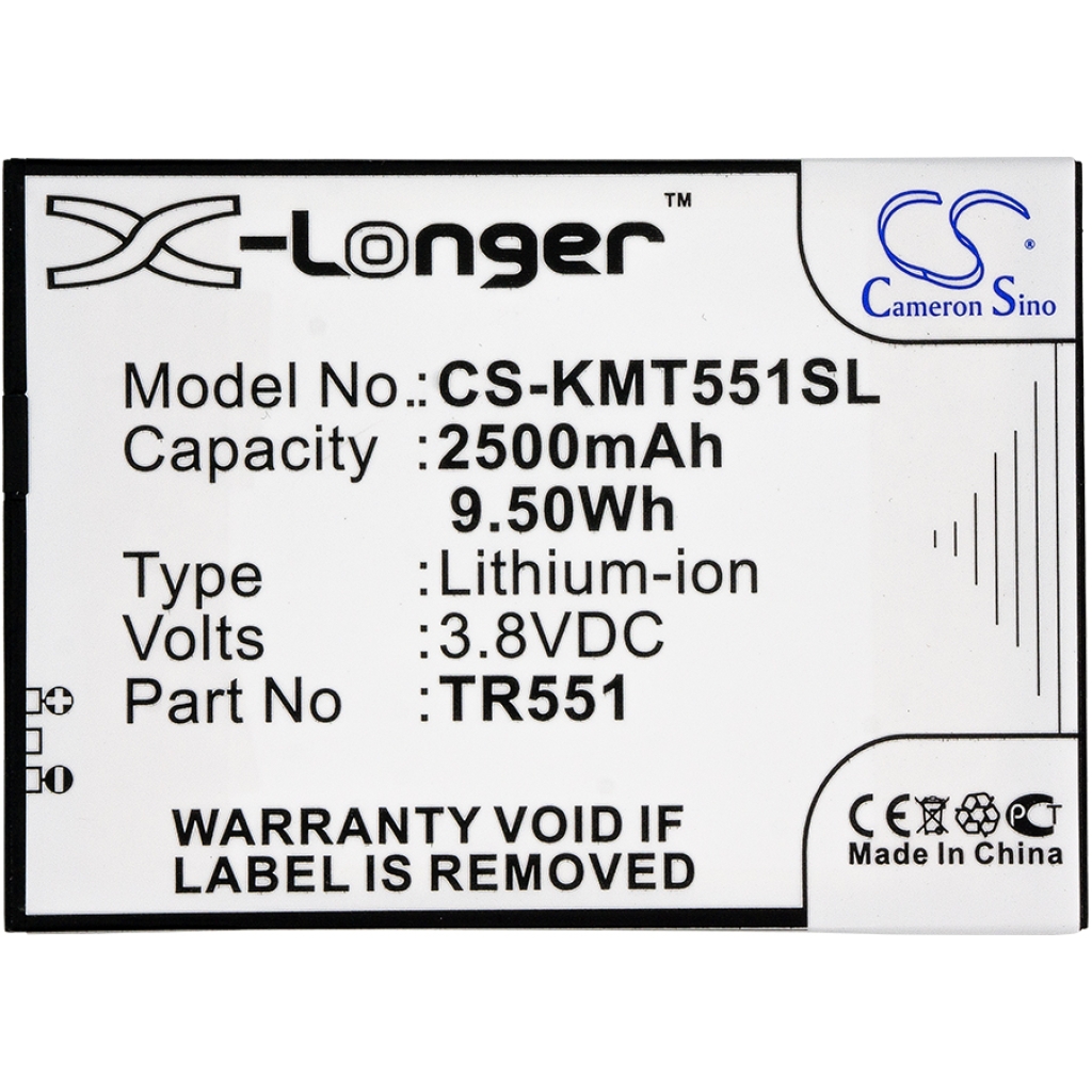 Batteria compatibile con Kazam CS-KMT551SL